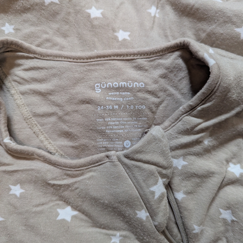 Cream Star Kids Pajamas Sleep Sack